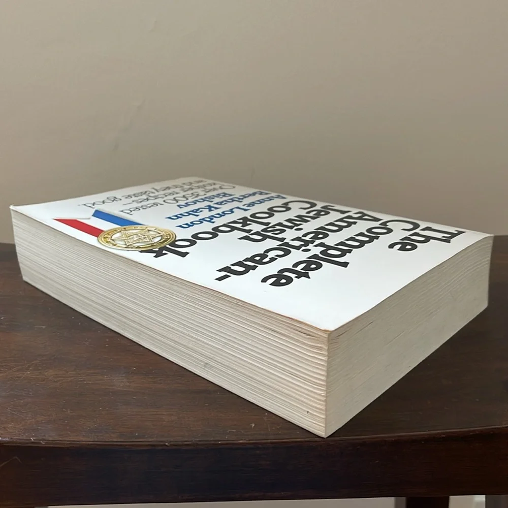 The Complete American-Jewish Cookbook by Anne London and Bertha Kahn Bishov
